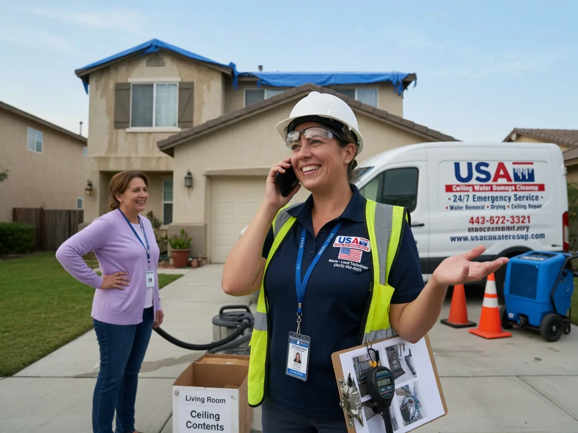 Ceiling Water Damage Restoration Stockton, CA FAQs