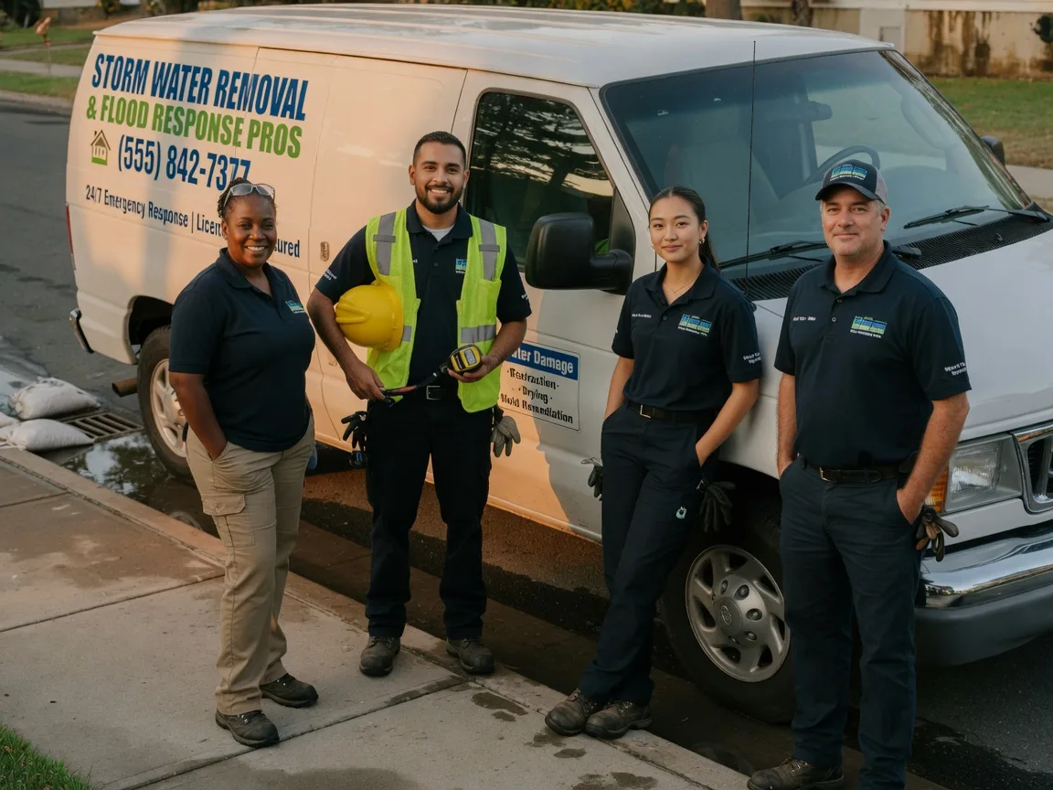 Storm Damage Water Removal company in Stockton, CA